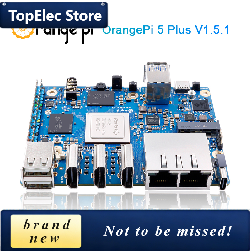 كمبيوتر لوحي أورانج باي 5 بلس  - مراجعة Rk3588 Mini Pc Board وسعره